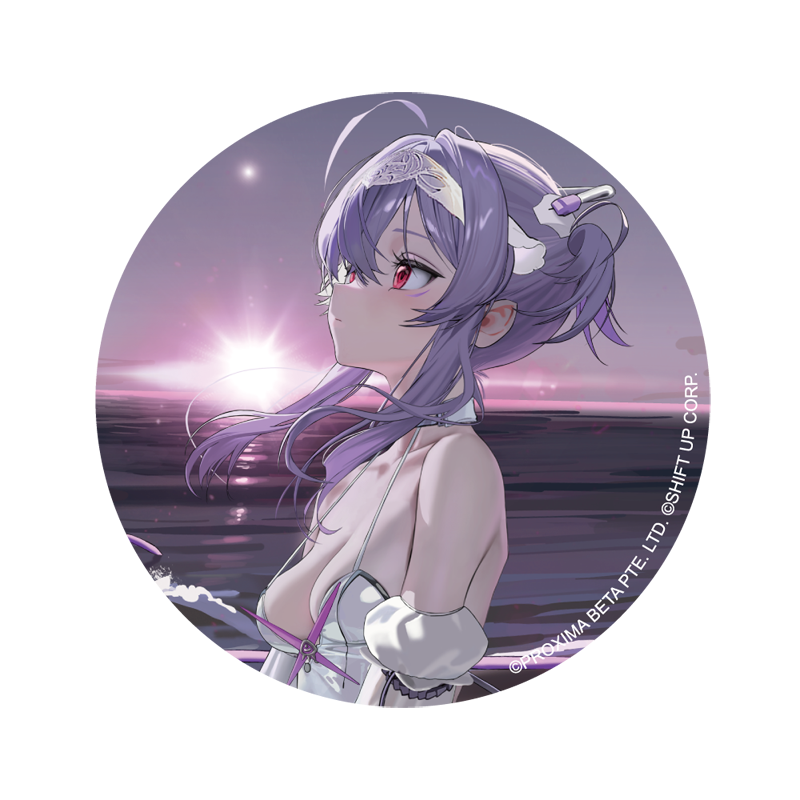 (Goods - Badge) GODDESS OF VICTORY: NIKKE Holo Button Badge Type B Liberalio