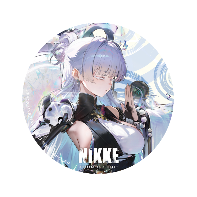 (Goods - Badge) GODDESS OF VICTORY: NIKKE Holo Button Badge Type A Nayuta