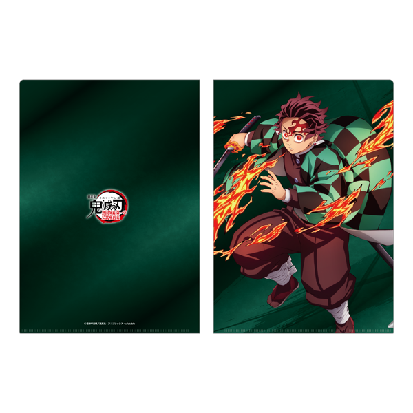 (Goods - Clear File) Demon Slayer: Kimetsu no Yaiba Metallic Clear File Tanjiro Kamado