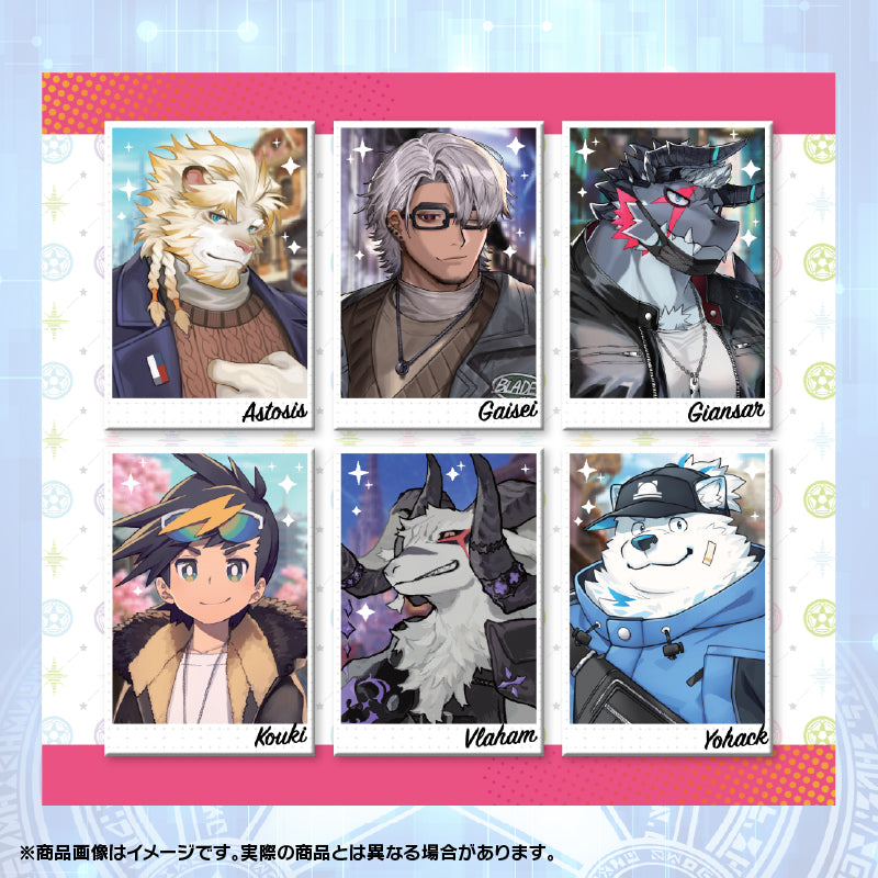 (Goods - Badge) LIVE A HERO Character Badge Set AGF 2024