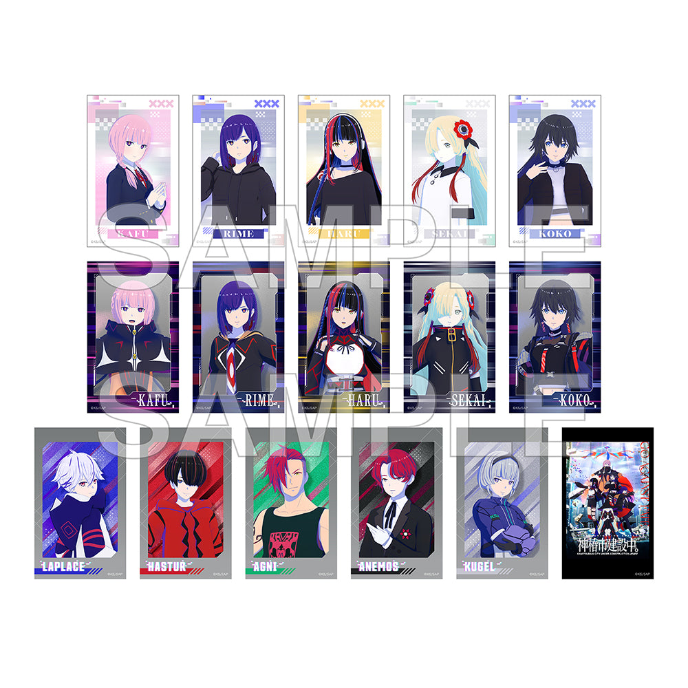 (Goods - Bromide) KAMITSUBAKI CITY UNDER CONSTRUCTION Mini Photo-style Illustrations Collection (Blind Box - Single)