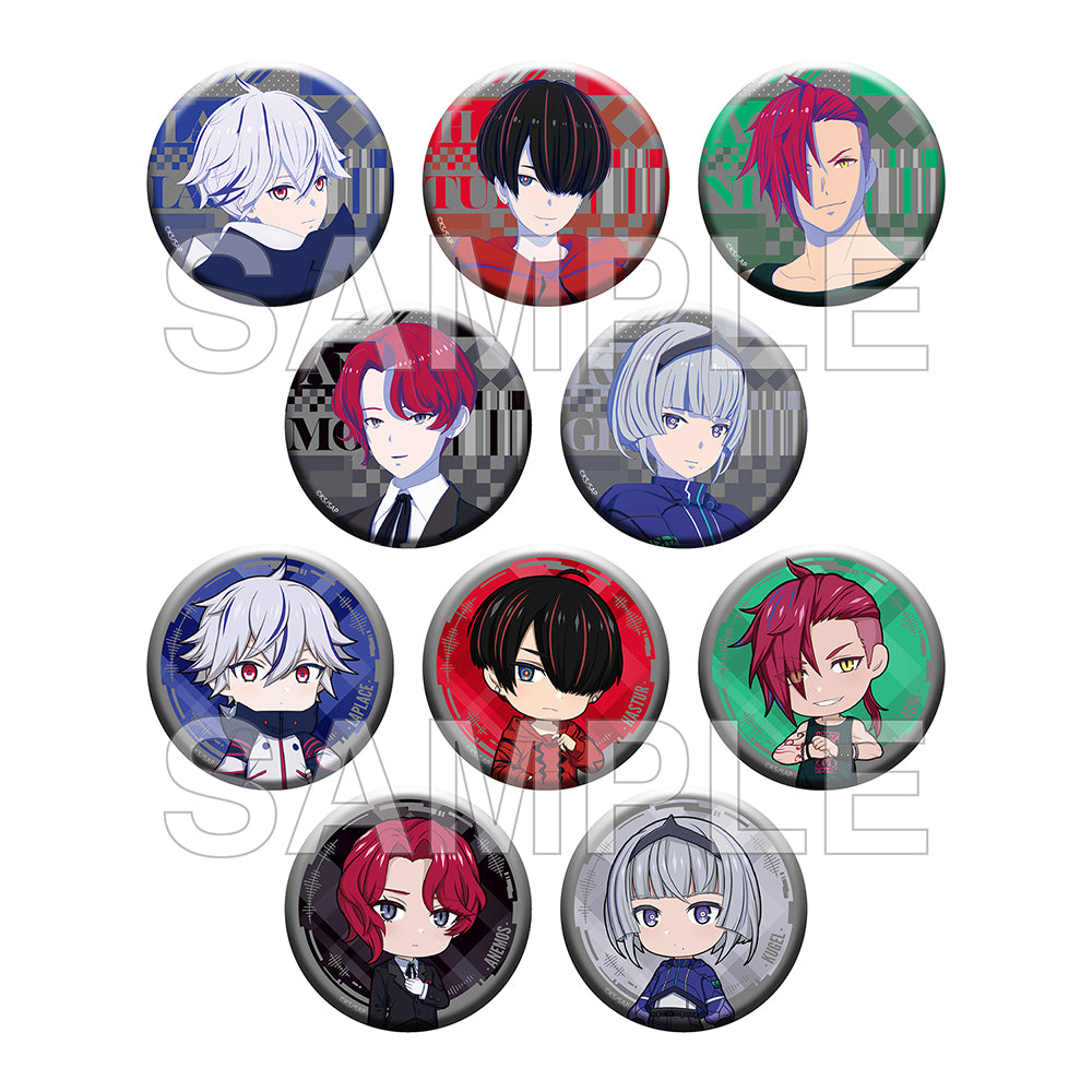 (Goods - Badge) KAMITSUBAKI CITY UNDER CONSTRUCTION Tradable Tin Badges Familiar Ver. (Blind Box - Single)