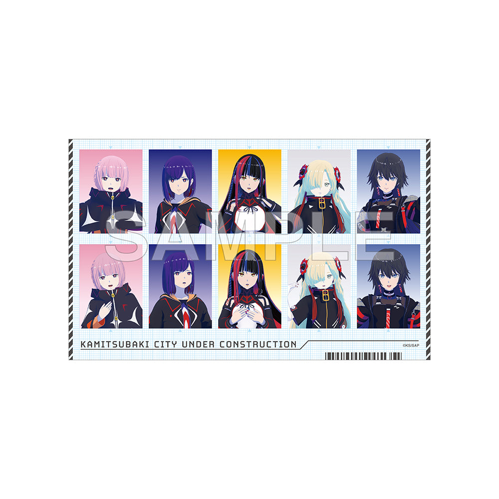 (Goods - Sticker) KAMITSUBAKI CITY UNDER CONSTRUCTION ID Photo-Style Sticker Etoripika Ver. (Blind Box - Single)