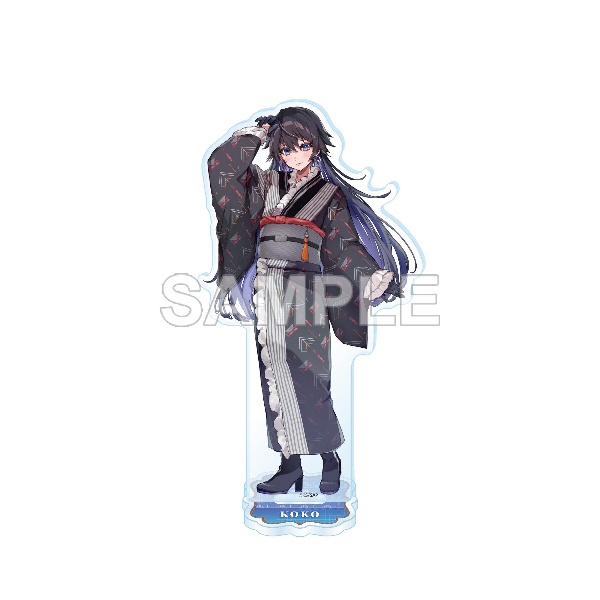 (Goods - Acrylic Stand) KAMITSUBAKI CITY UNDER CONSTRUCTION Acrylic Stand Figure - Koko Rinne Kimono Ver.