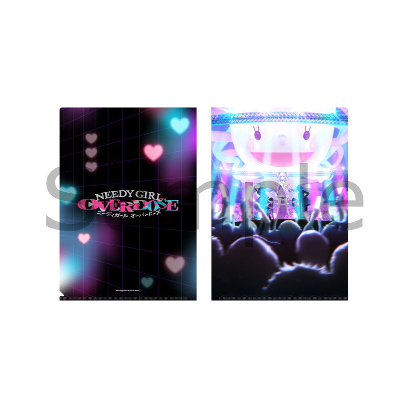 (Goods - File Folder) NEEDY GIRL OVERDOSE A4 Clear File ＜Key Visual Vol. 1＞