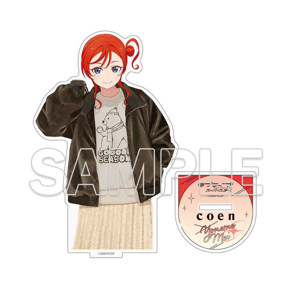 (Goods - Acrylic Stand) Love Live! Superstar!! Acrylic Stand Liella!#OOTD Ver. - Mei Yoneme