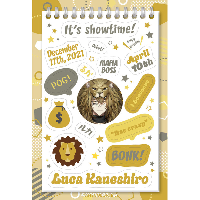 (Goods - Sticker) NIJSANJI EN EN wa Iizou Sticker Sheet (28 Types)