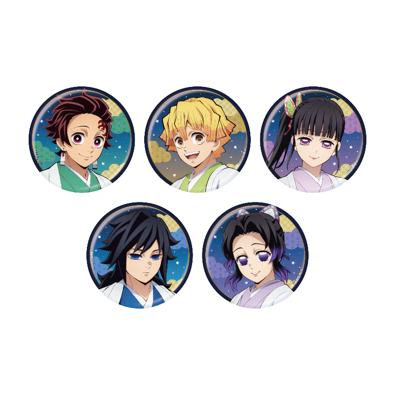 (Goods - Badges) Demon Slayer: Kimetsu no Yaiba Random Hologram Can Badge (Blind Box -Single)