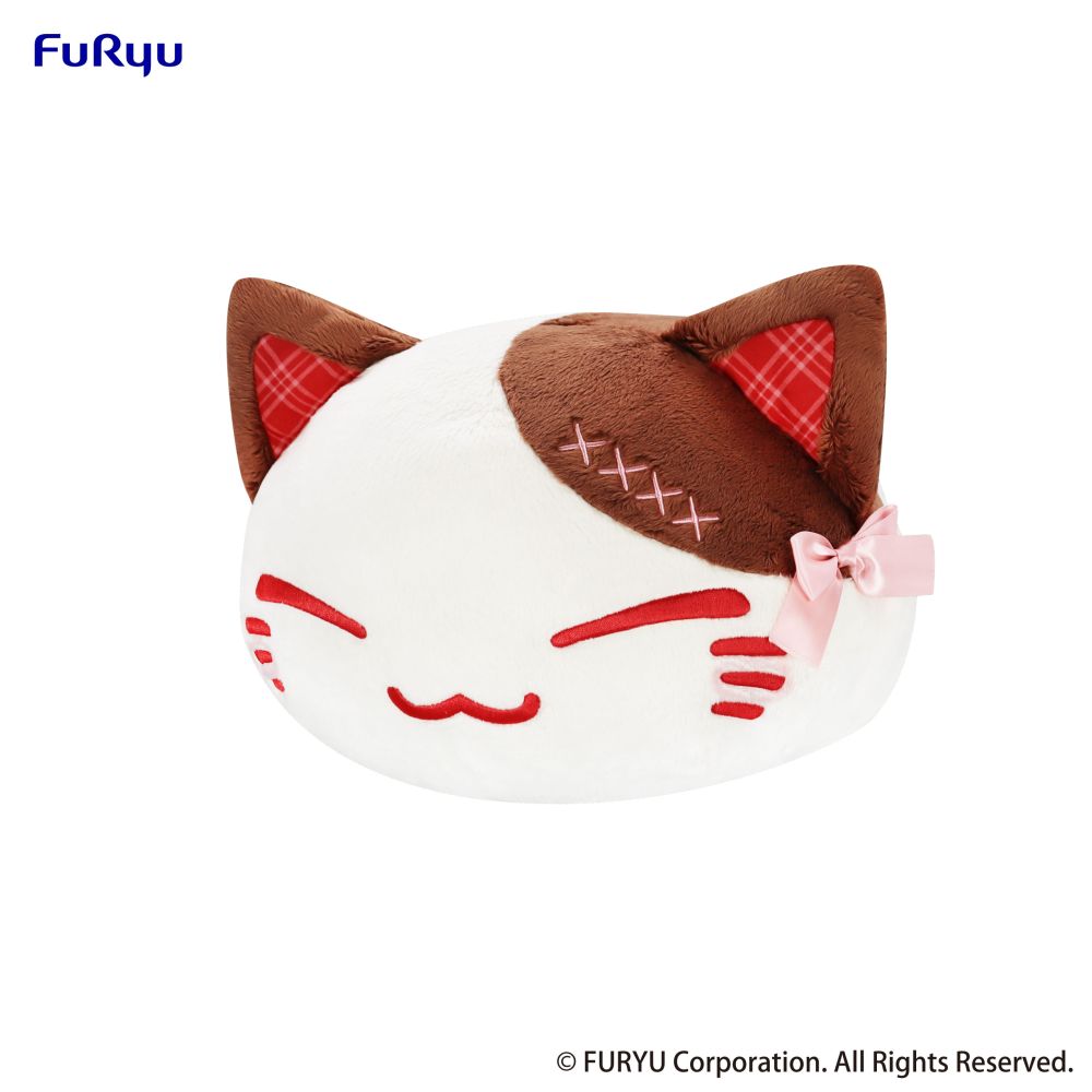 [Nemuneko] Cat Sweet Big Plush Toy (Brown)