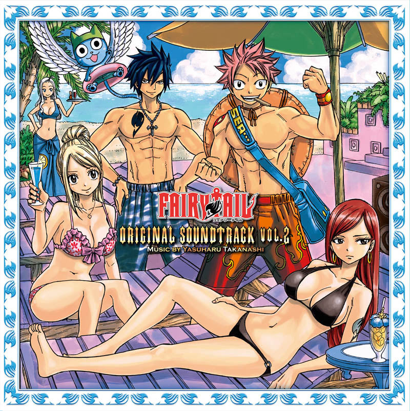(OST) Fairy Tail Yasuharu Takanashi - TV Anime "FAIRY TAIL" Original Soundtrack Vol.2[Color Vinyl](2LP)