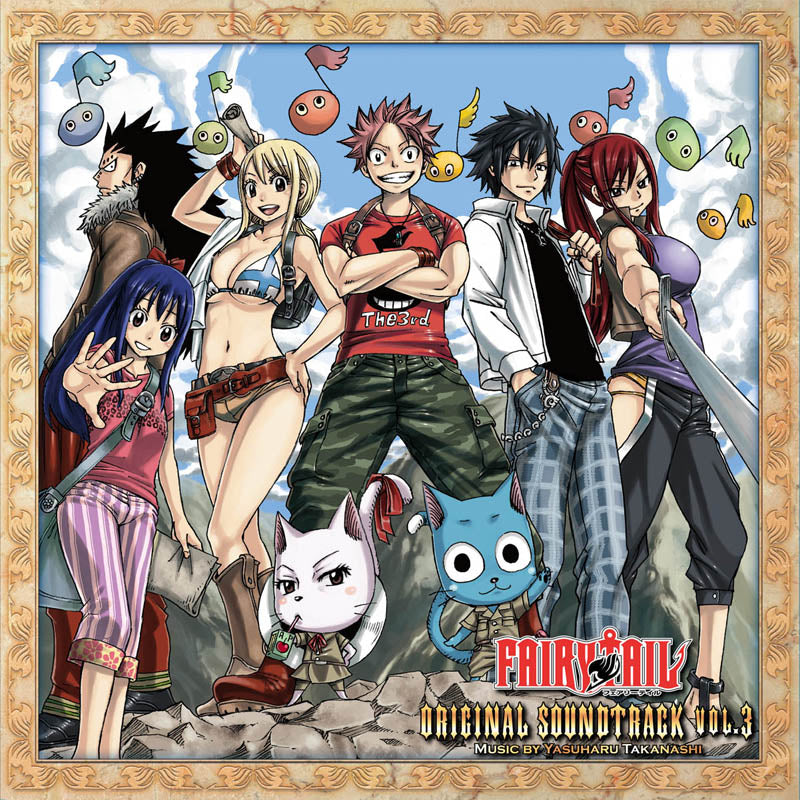 (OST) Fairy Tail Yasuharu Takanashi - TV Anime "FAIRY TAIL" Original Soundtrack Vol.3[Color Vinyl](2LP)