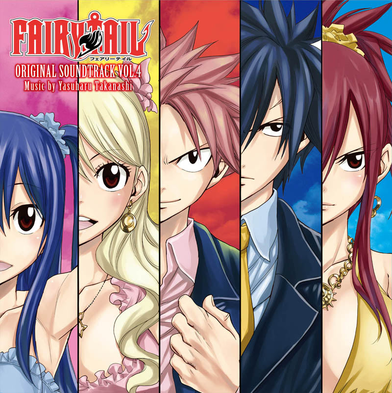 (OST) Fairy Tail Yasuharu Takanashi - TV Anime "FAIRY TAIL" Original Soundtrack Vol.4[Color Vinyl](2LP)