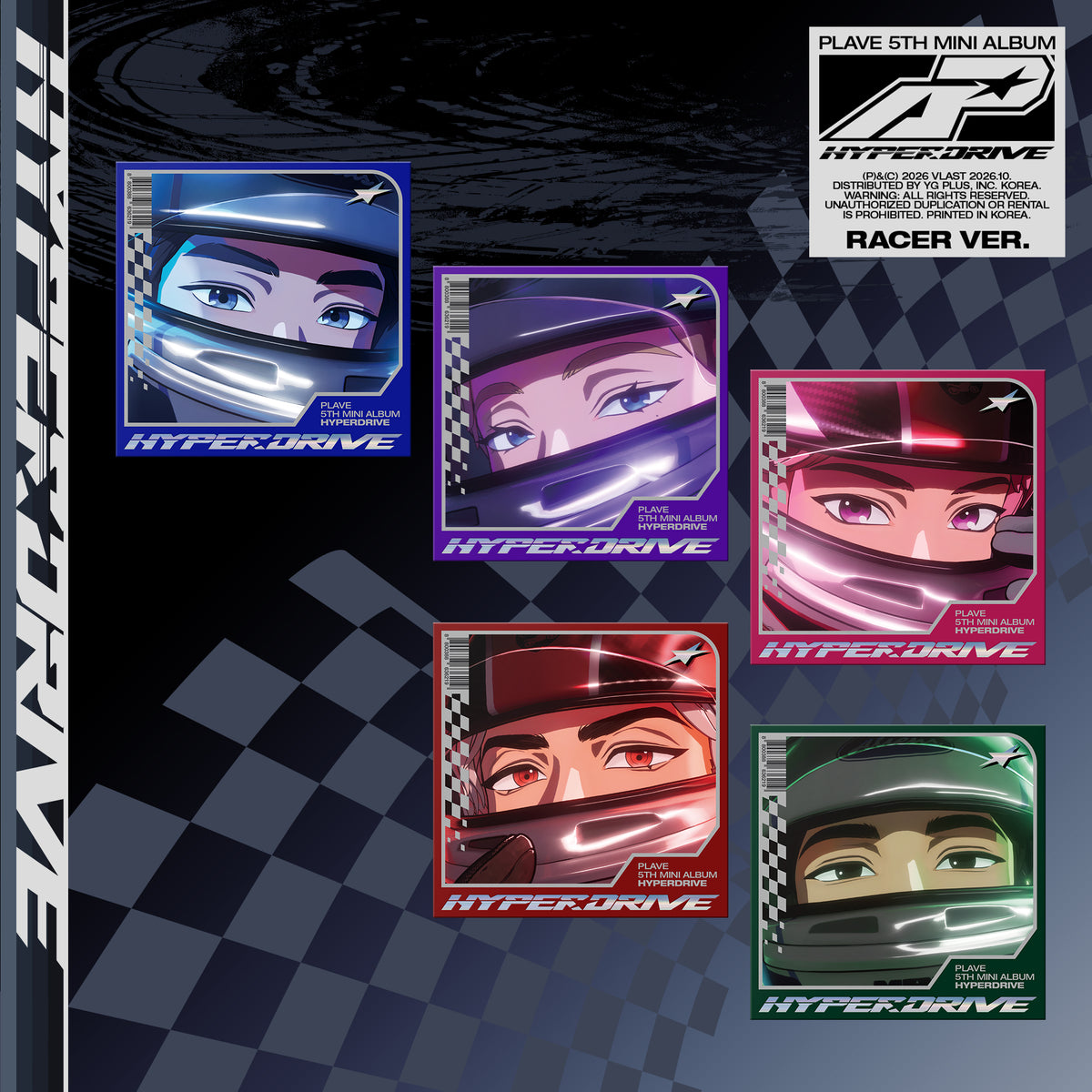 (Goods - Album) PLAVE 5th Mini Album 'HYPERDRIVE' (Racer Ver.)