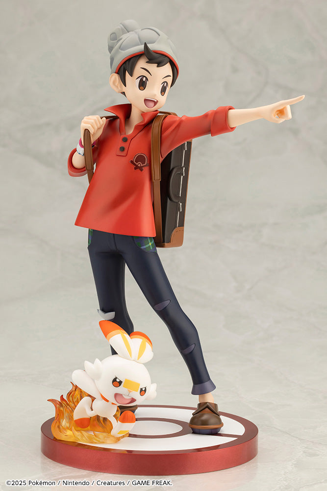 [Pokémon] ARTFX J Victor with Scorbunny – 1/8 Scale Figure