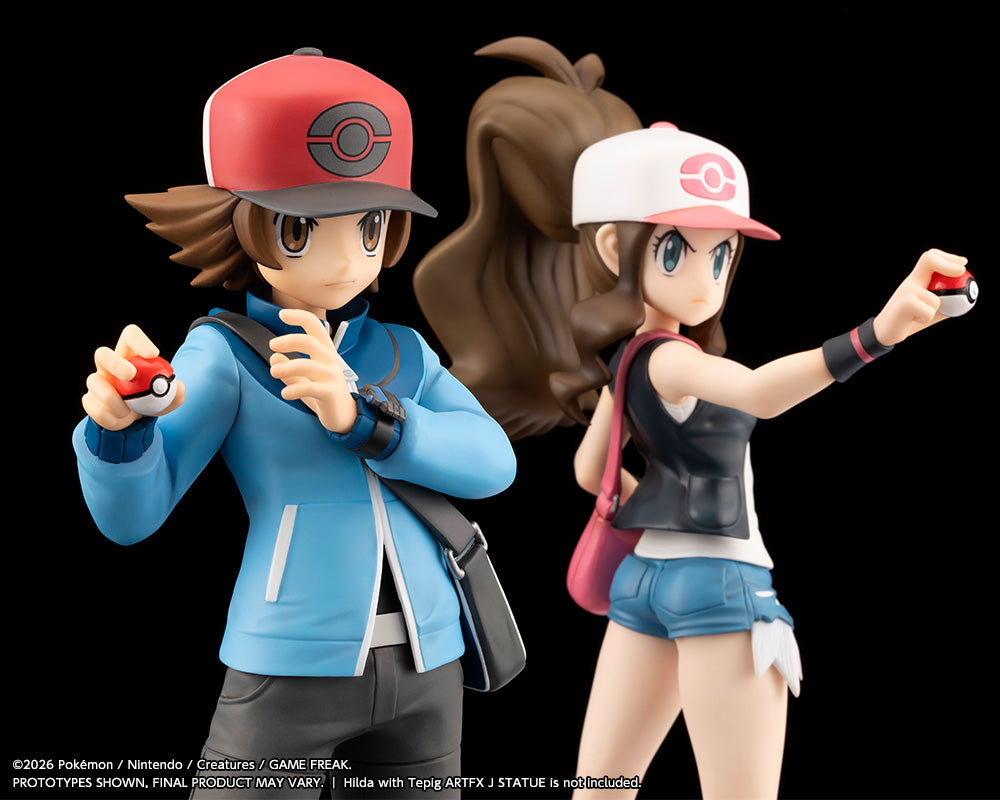 (1/8 Scale Figure) Pokemon ARTFX J Hilbert with Victini