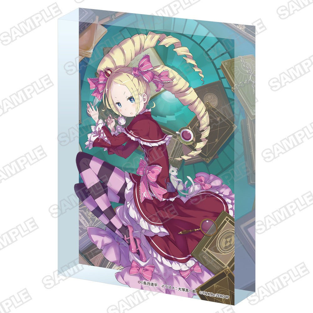 (Goods - Acrylic Stand) Re:ZERO -Starting Life in Another World- Acrylic Block Vol. 3 Cover Illustration