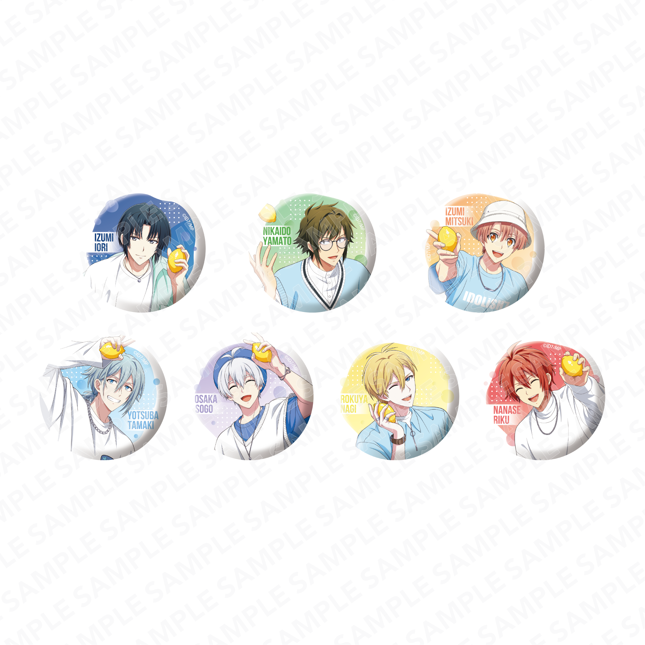 [IDOLiSH7] Button Badge - The Television (Blind Box-Single)