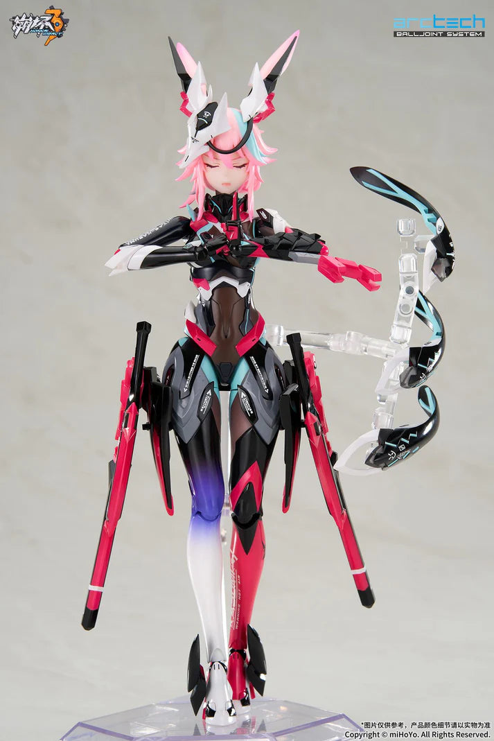 (1/8 Action Fgure) Honkai Impact 3rd ARCTECH Sakura Yae Darkbolt Jonin Neon Shade Ver.