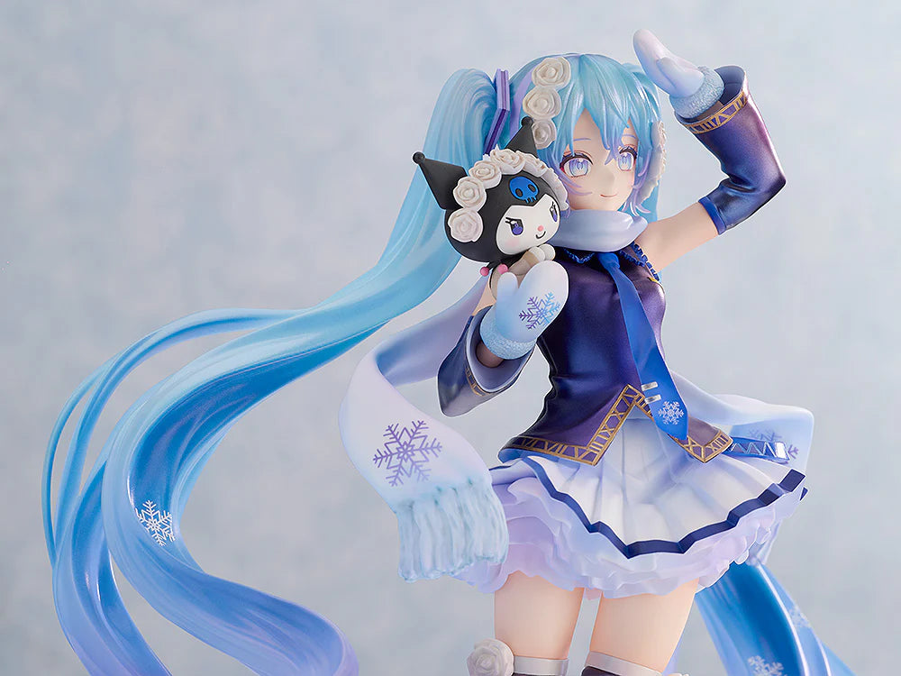 (1/7 Scale Fgure) VOCALOID Snow Miku x Kuromi