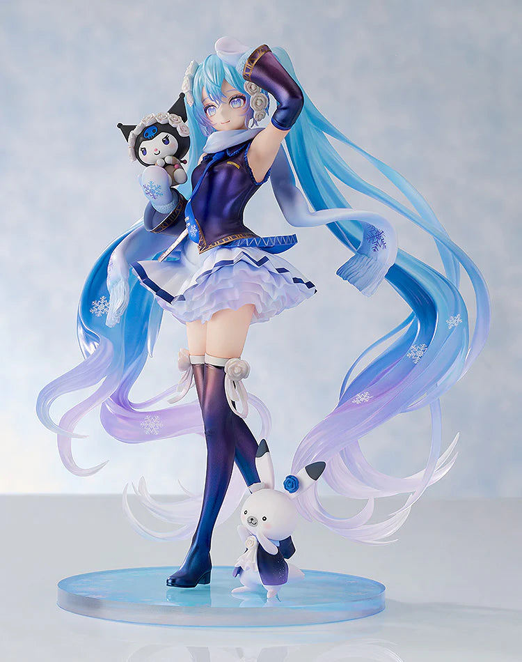 (1/7 Scale Fgure) VOCALOID Snow Miku x Kuromi