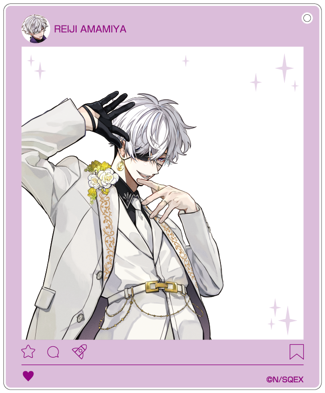 [Tokyo Aliens] //PreOrder// Acrylic Card Keychain /Dress Clothes Ver. (Blind Box -Single)