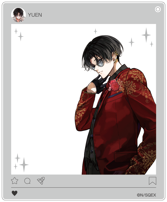 [Tokyo Aliens] //PreOrder// Acrylic Card Keychain /Dress Clothes Ver. (Blind Box -Single)