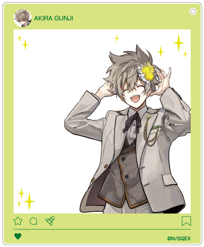 [Tokyo Aliens] //PreOrder// Acrylic Card Keychain /Dress Clothes Ver. (Blind Box -Single)