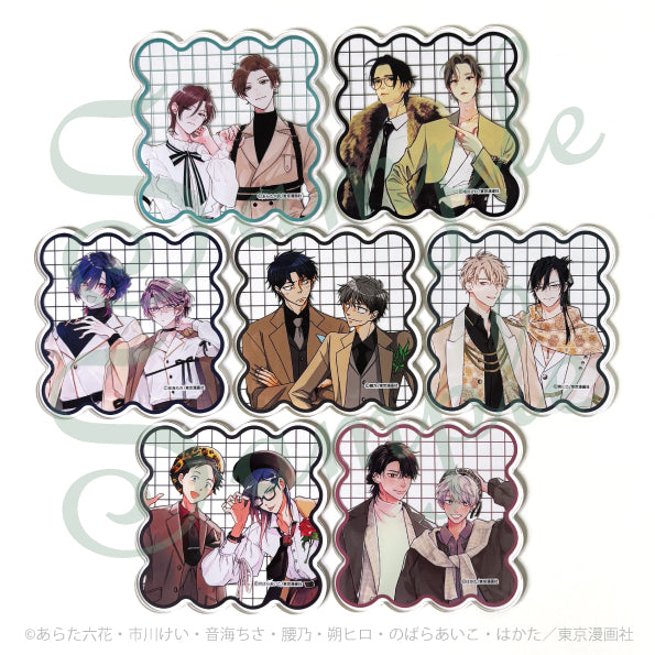 (Goods - Coaster) Cab100 Trading Acrylic Coaster (Blind Box -Single)