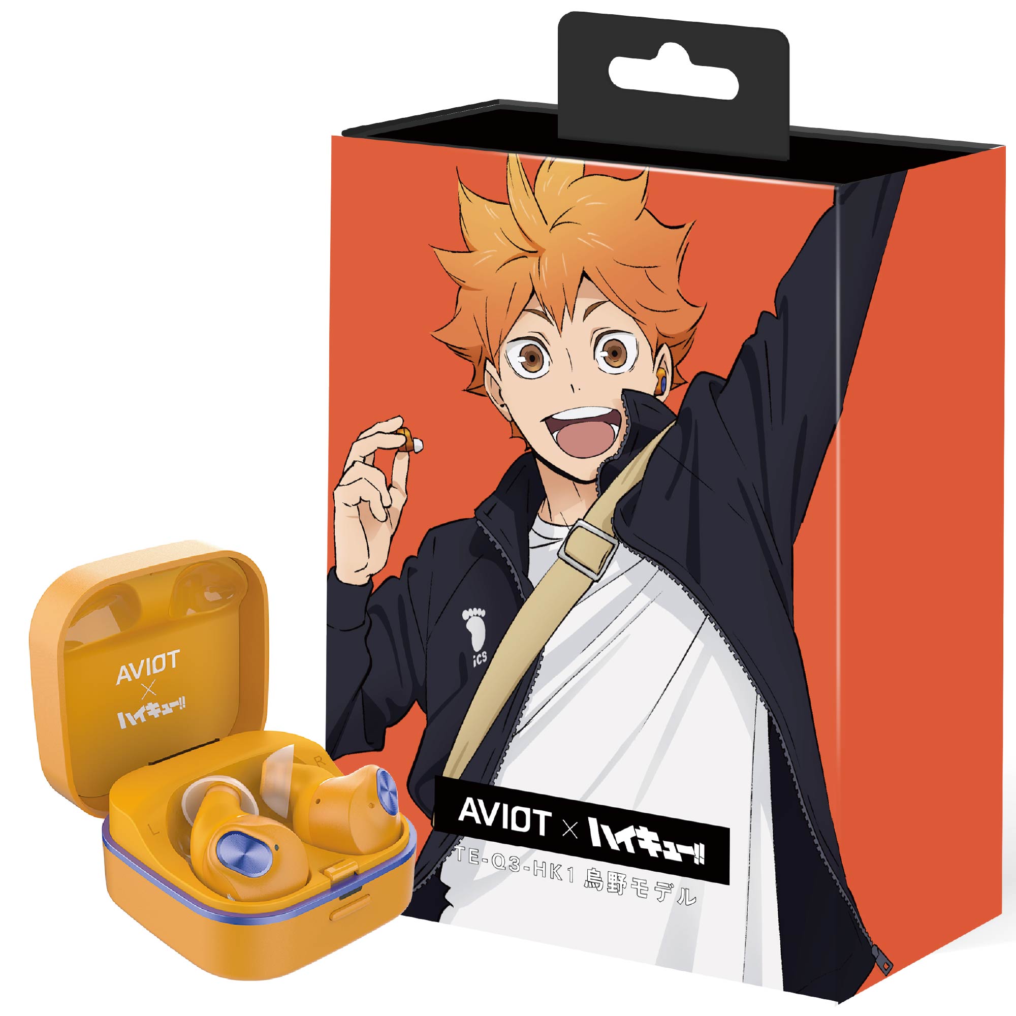 (Goods - Earphones) Haikyu!! Karasuno True Wireless Earphones