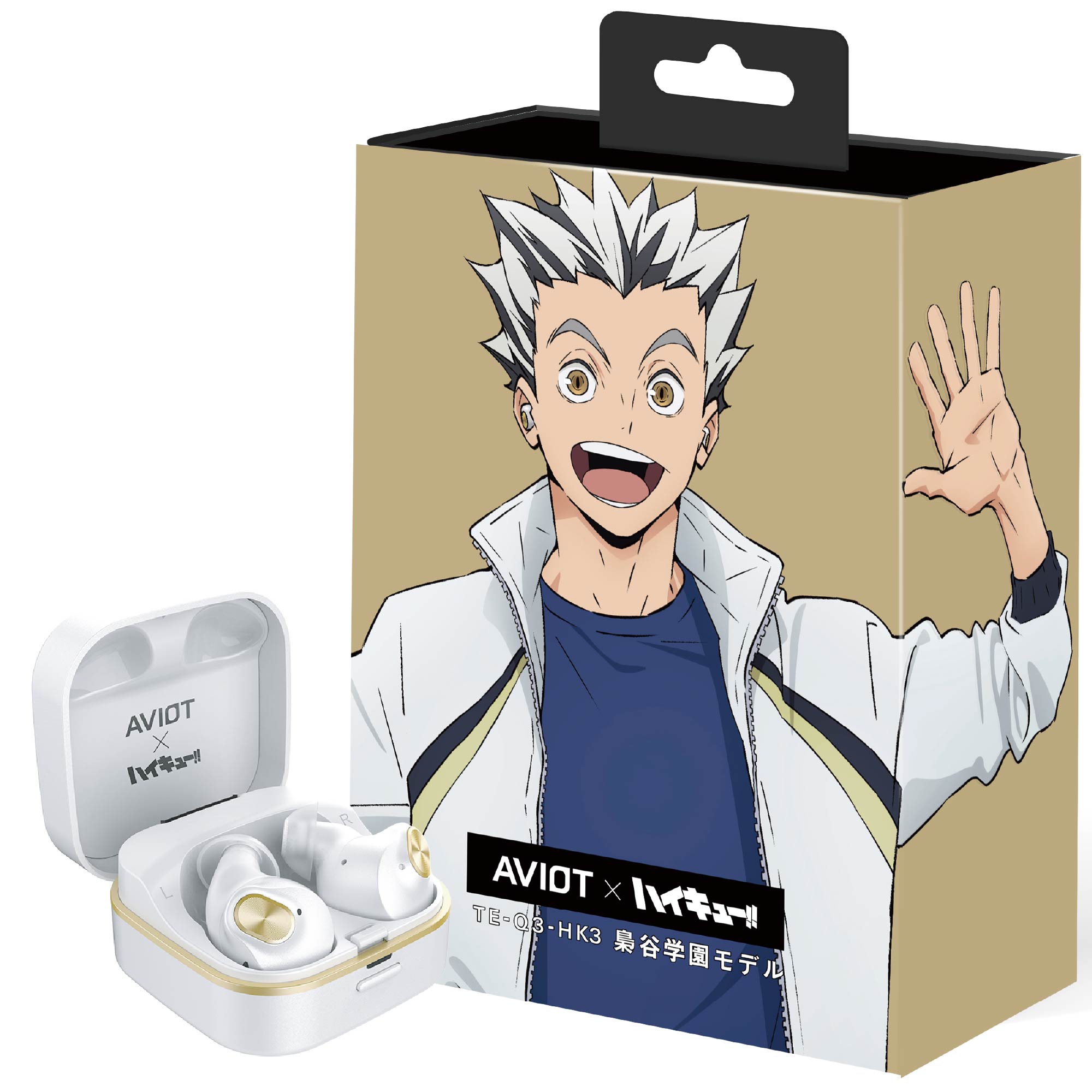 (Goods - Earphones) Haikyu!! Fukurodani True Wireless Earphones