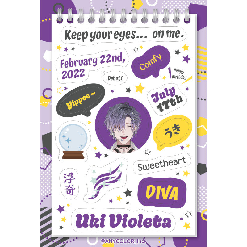 (Goods - Sticker) NIJSANJI EN EN wa Iizou Sticker Sheet (28 Types)