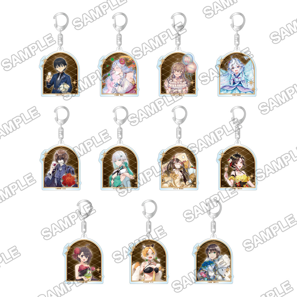 (Goods - Keychain) Kadokawa BOOKS 10th Anniversary Celebration Tradable Acrylic Keychains Vol.1 (Blind Box - Single)