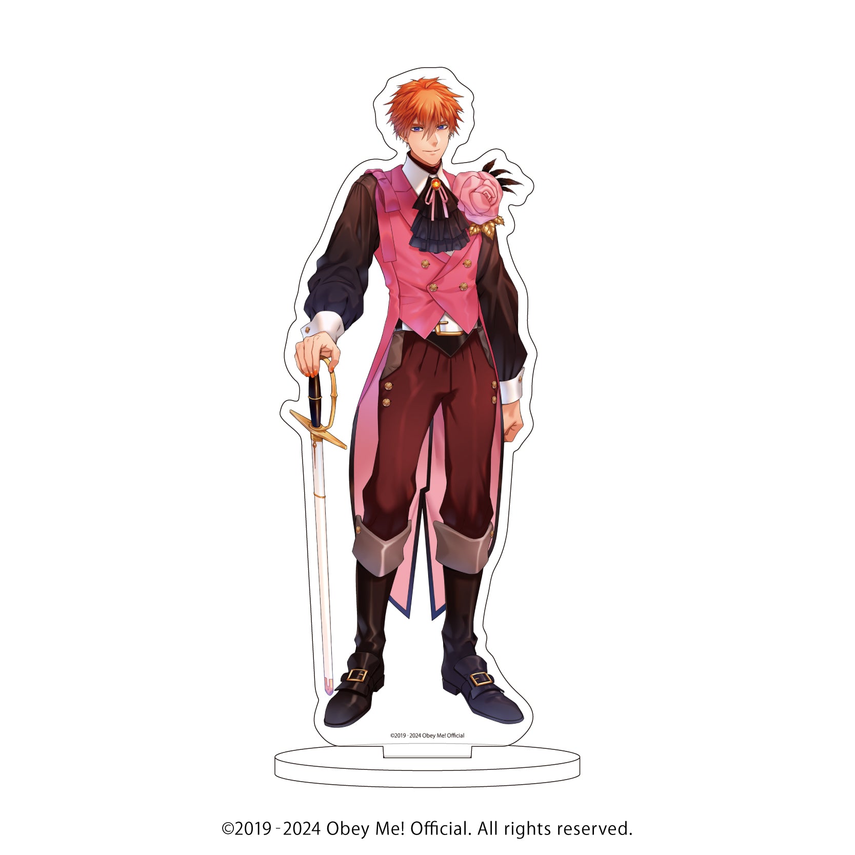 (Goods - Acrylic Stand) [Obey Me!] Acrylic Stand 70 - Beelzebub Valentine Ver. (feat. Exclusive Art)