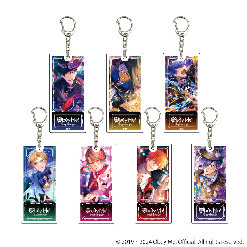 [Obey Me!] Nightbringer Acrylic Keychain 13 (Official Art) (Blind Box -Single)