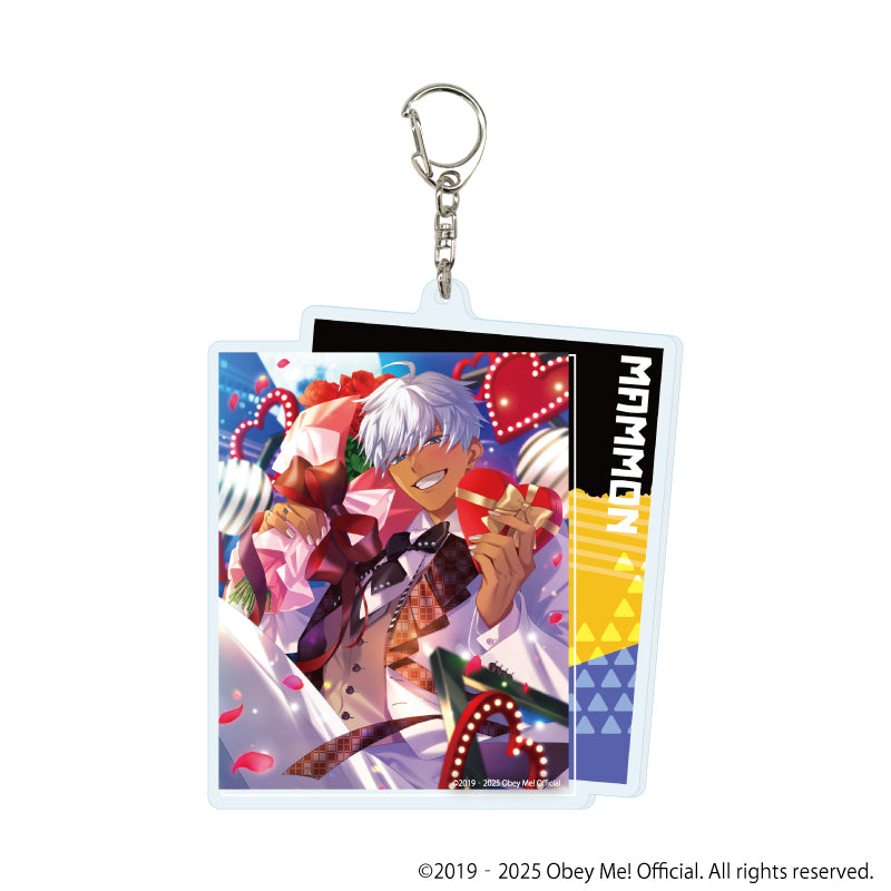 [Obey Me! Nightbringer] Big Acrylic Keychain 09 - Mammon (Official Art)