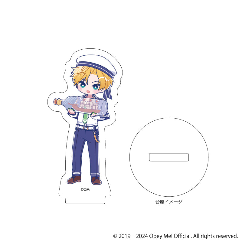 (Goods - Acrylic Stand) [Obey Me!] Acrylic Petit Stand 09 - Marine Sailor Ver. (Candy Art) (Blind Box -Single)
