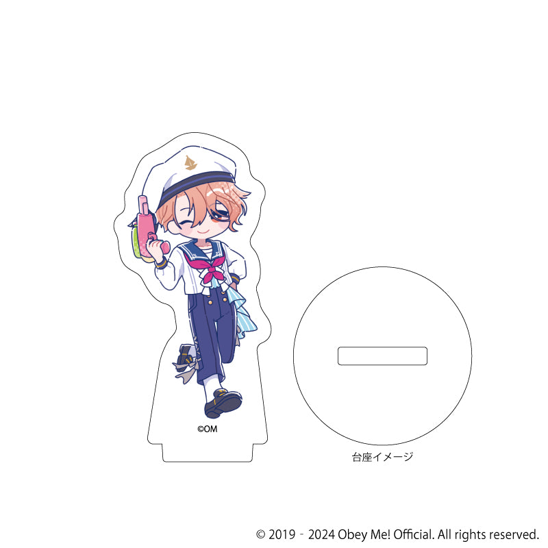 (Goods - Acrylic Stand) [Obey Me!] Acrylic Petit Stand 09 - Marine Sailor Ver. (Candy Art) (Blind Box -Single)