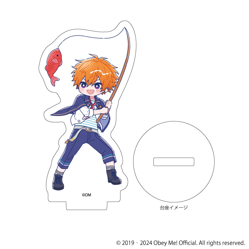 (Goods - Acrylic Stand) [Obey Me!] Acrylic Petit Stand 09 - Marine Sailor Ver. (Candy Art) (Blind Box -Single)