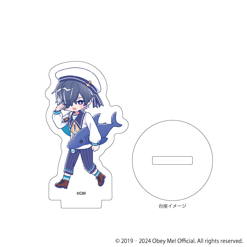 (Goods - Acrylic Stand) [Obey Me!] Acrylic Petit Stand 09 - Marine Sailor Ver. (Candy Art) (Blind Box -Single)