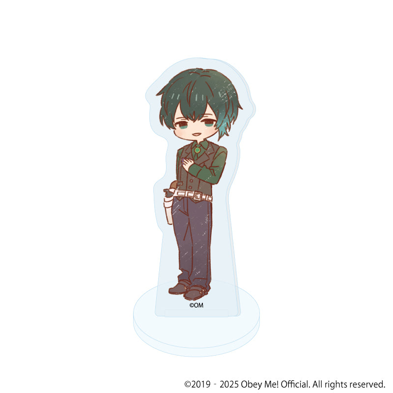 (Goods - Acrylic Stand) [Obey Me! Nightbringer] Acrylic Petit Stand 14 - Cowboy ver. (Retro Art) (Blind Box)