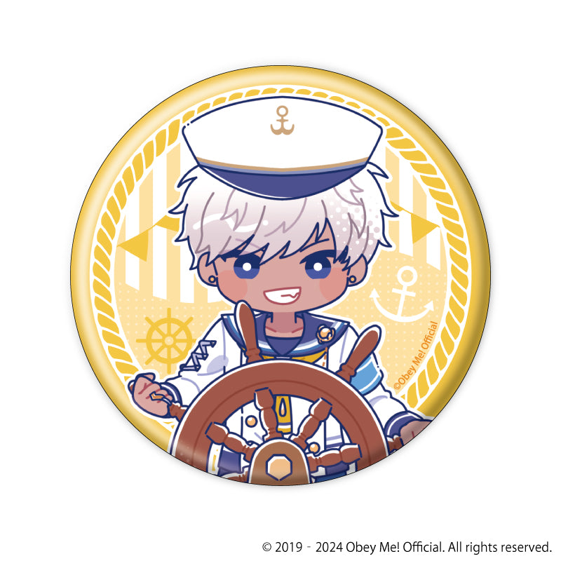 [Obey Me!] Button Badge 12 - Marine Sailor Ver. (Candy Art) (Blind Box -Single)