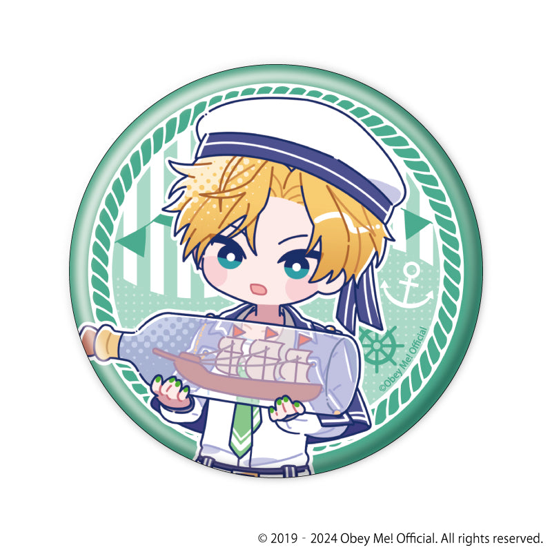 [Obey Me!] Button Badge 12 - Marine Sailor Ver. (Candy Art) (Blind Box -Single)