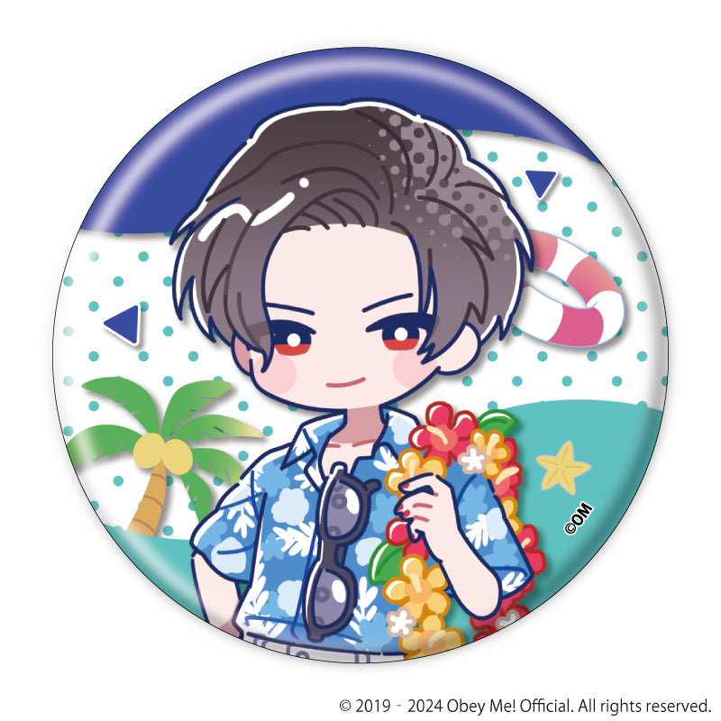 [Obey Me!] Nightbringer Button Badge 15 - Aloha Ver. (Candy Art) (Blind Box -Single)