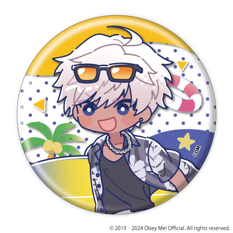[Obey Me!] Nightbringer Button Badge 15 - Aloha Ver. (Candy Art) (Blind Box -Single)