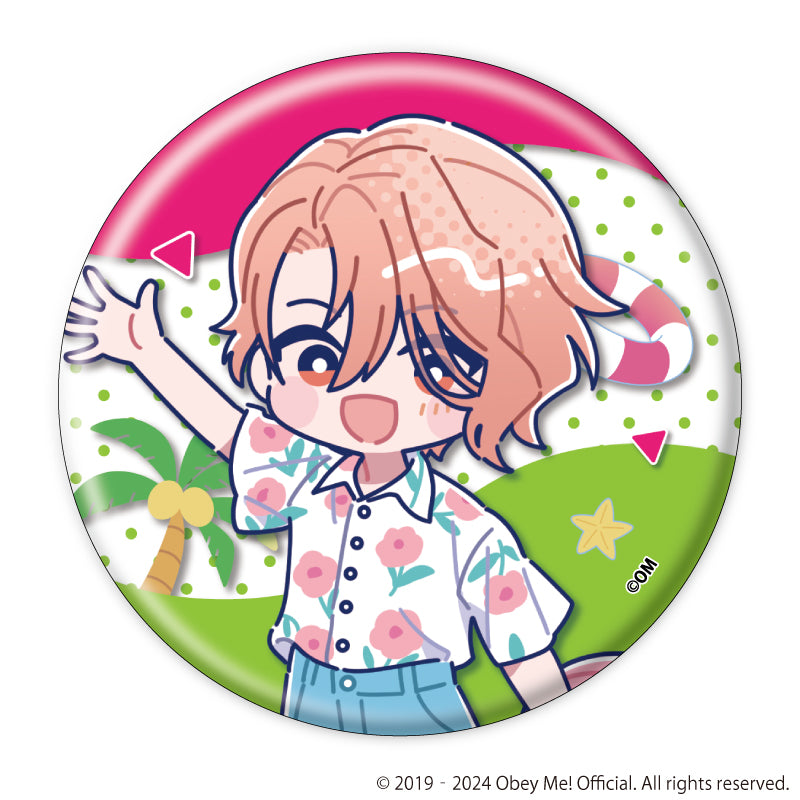 [Obey Me!] Nightbringer Button Badge 15 - Aloha Ver. (Candy Art) (Blind Box -Single)