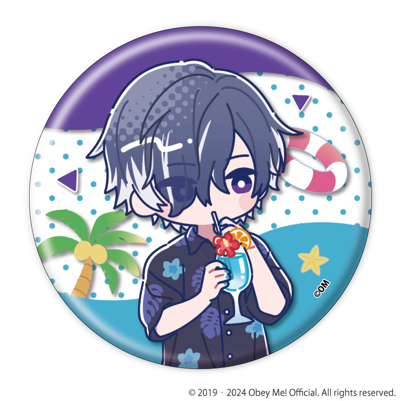 [Obey Me!] Nightbringer Button Badge 15 - Aloha Ver. (Candy Art) (Blind Box -Single)