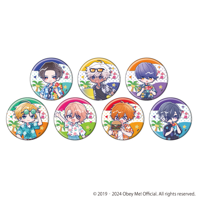 [Obey Me!] Nightbringer Button Badge 15 - Aloha Ver. (Candy Art) (Blind Box -Single)