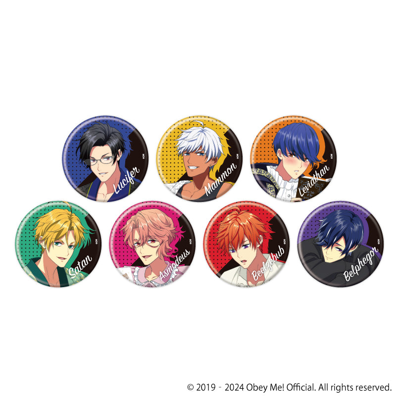 [Obey Me!] Button Badge Pajamas Ver. (feat. Special Illustration) (Blind Box -Single / Complete Box)