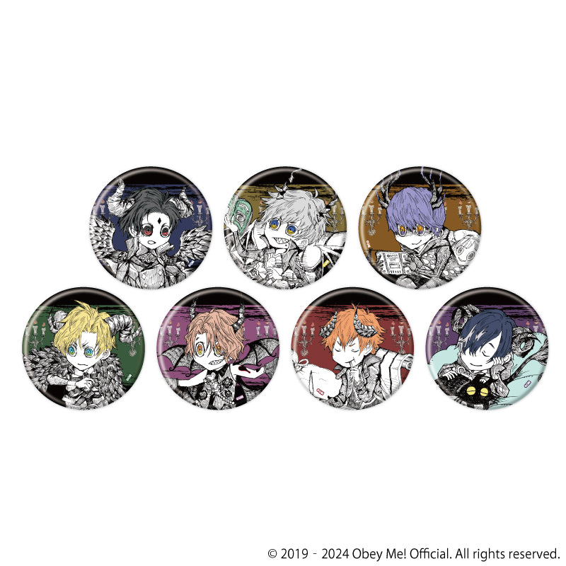 [Obey Me!] Button Badge Picture Book Illustration (Blind Box -Single / Complete Box)