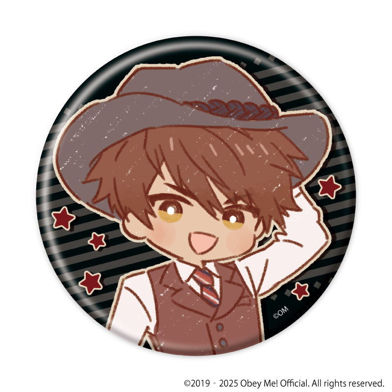 [Obey Me! Nightbringer] Button Badge 20 - Cowboy ver. (Retro Art) (Blind Box)